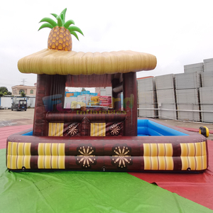 Bar de piscine gonflable de qualité commerciale avec toit pour extérieur et jardin - Product Image 4