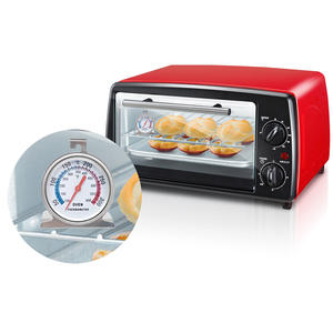 Термометр для духовки с большим циферблатом из нержавеющей стали, легко читаемый, мгновенное считывание, кухонный металлический термометр для приготовления пищи - Product Image 5