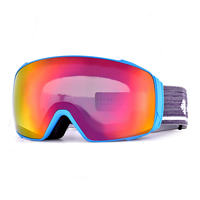 HUBO 10B Lunettes de ski unisexes Cadre en TPU Lentille de remplacement polarisée Double protection anti-buée UV400 Lunettes de snowboard personnalisées