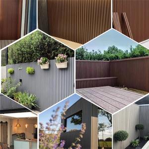 Panel de Pared Compuesto de Madera y Plástico (WPC) para Decoración Exterior, Impermeable y de Fácil Instalación, Revestimiento de Pared Exterior - Product Image 5