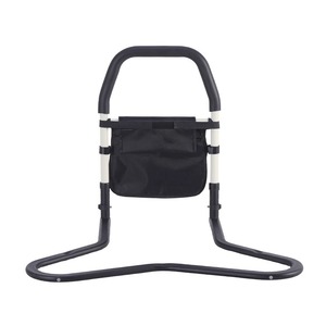 Qianzhongyi Main courante de chevet pour personnes âgées, aide à se lever, charge maximale 150 kg, blanc noir, hauteur 40 cm, usage domestique - Product Image 2