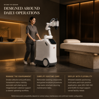 Robot de Moxibustion ZCH.AI avec Interface Tactile, Appairage à Distance et Lecture Musicale pour Centres de Bien-être Professionnels (Usage Quotidien)