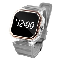 Jam Tangan Digital LED Sport Dial Besar Tombol Kecil Grosir Pabrik 2026 Unisex Pelajar Anak Laki-laki Perempuan Hadiah Anak-anak