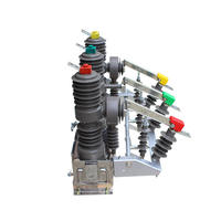 Interruptor de Desconexión Eléctrico de Alta Tensión de Tres Polos de Silicona y Goma de 50Hz para Exteriores, ZHONGSHAO ZW32, Proveedor Chino