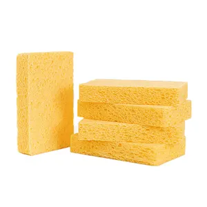 Kitchen Cleaning Magic Clean Sponge Made in China Wood Pulp Cotton Manufacturer Non Harmful Natural Sponge for Hands