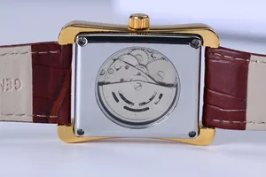 Orologio meccanico nuovo SEWOR Top Brand di lusso rettangolari da uomo orologi automatici meccanico <span class=keywords><strong>Roman</strong></span> Display orologio antico - Product Image 3