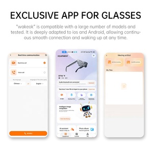 Gafas Inteligentes con IA 2026, Cámara de Video 1080P, Wi-Fi, Grabación de Fotos, Traducción por IA, ISO/<span class=keywords><strong>Android</strong></span>, Carga Magnética, Gafas Deportivas - Product Image 6