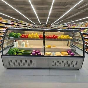 Tủ đông trưng bày thực phẩm cửa kính hiệu chỉnh 1.2m với chức năng giữ tươi và làm lạnh xanh hơn và khỏe mạnh hơn - Product Image 5