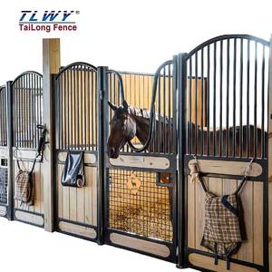 Stabiele Bamboe Houten Paardenstal Kits Paard Schuur Kits Verkoop Stalen Structuur Geprefabriceerde Paardenstal - Product Image 5