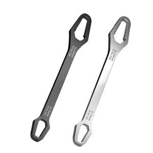 ประแจกล่องสองด้าน Ds ขนาด 8-13 มม. 14-22 มม. แบบเมตริก หัวหกเหลี่ยมแบบหยัก เกรดอุตสาหกรรม พื้นผิวขัดเงา - Product Image 5