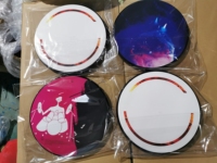 Pads de batterie d'entraînement personnalisés, fabricant ODM, formes et motifs variés pour la pratique de la percussion des débutants