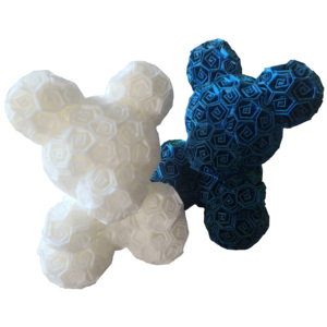 Cute Rose Bear 3D Printed Design FDM <strong>Prototype</strong> Plastic DIY <strong>Toys</strong> New Design Machining Services for Birthday Gift - Product Image 4