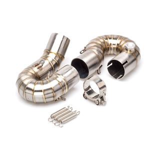 Tubo de Enlace Medio para Silenciador de Escape de Motocicleta CHMotor para Honda CBR1000RR Escape CBR <span class=keywords><strong>1000RR</strong></span> 2008 2009 2010 2011 <span class=keywords><strong>2012</strong></span> a 2016 - Product Image 2