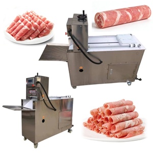 Precio Más Bajo 	 Rollo de Carne de Cordero Cortada a Máquina 	 Cortadora de carne de res continua 	 Rebanadora Industrial de Carne de Res, Cordero, Cerdo y Pollo - Product Image 2
