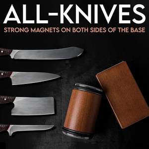 Multi-Angle 12/15/20 25-Degree Durable Multi-Grit Diamond Disk Magnetic Rolling <b>Knife</b> <b>Sharpener</b> Set - Product Image 2