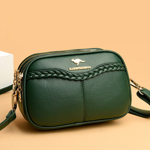 Bolso de Hombro Casual de Color Sólido para Mujer, Estilo Mensajero - Product Image 3