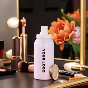 Maquillaje mineral Spray de acabado líquido y niebla de ajuste con purpurina Hidratante Primer Efecto de brillo y niebla facial - Product Image 2
