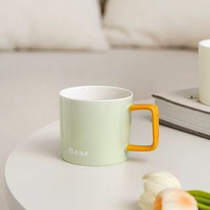 Perfect Quality Solid Color European Style Porcelain Coffee Mug Custom Mugs Daily Drinking Business Gifts Food Safe Dishwasher - Product Image 3