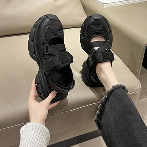 2026 New Trend Outdoor Comfortable Summer-Autumn Breathable Waterproof Rubber Upper Slip-On Closure Lightweight Women's <b>Sandals</b> - Product Image 4
