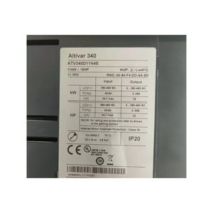 Nuevo Variador de Velocidad Original Schneider ATV340D11N4E Altivar Machine ATV340 11kW de Alta Resistencia 400V Trifásico Ethernet - Product Image 5