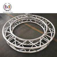 Structure de scène DJ portable en aluminium pour extérieur et intérieur, structure d'éclairage rotative pour concert, triangle et carré, pour utilisation avec support de toit.