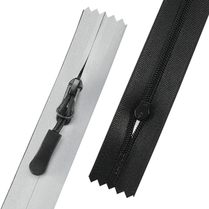 Nhà Máy oco tùy chỉnh in không thấm nước dây kéo phản quang chất liệu <span class=keywords><strong>PVC</strong></span> chống nước đóng cửa Zip Dây Kéo không thấm nước cho quần áo - Product Image 5