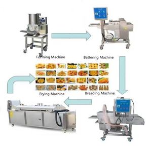 Machine automatique de haute précision pour la formation de hamburgers et de nuggets de <span class=keywords><strong>poulet</strong></span>, machine à former des galettes de viande pour ligne de production de produits carnés - Product Image 5