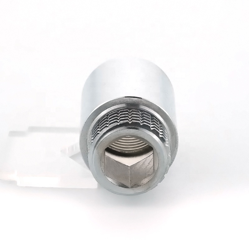Brass pipe fittings elbow tee, inner and outer wire union pipe fittings faucet fittings extension chrome