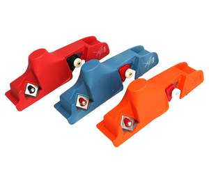 Peaktop  Raboteuse à main en plastique réglable de 15 à 45 degrés, lame SK5, outil de menuiserie pour plaques de plâtre, raboteuse à main pour plaques de plâtre - Product Image 1