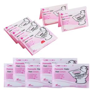 10 paket klozet kapakları tek kullanımlık büyük tek kullanımlık klozet kapakları - Product Image 1