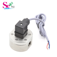 Medidor de Flujo de Combustible Diésel de Acero Inoxidable ZJ-HSM G3/8'', Medidor de Flujo de Líquido con Efecto Hall Electrónico, Medición de 40-800L/H