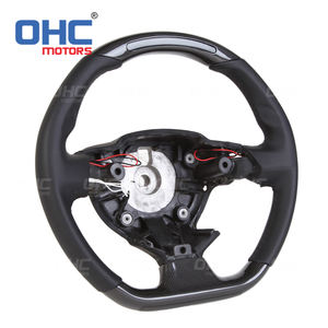 Volant en carbone LED pour <span class=keywords><strong>Volante</strong></span> <span class=keywords><strong>Ferrari</strong></span> Lenkrad California T F12 Sergio Volant en carbone OHC MOTORS - Product Image 3