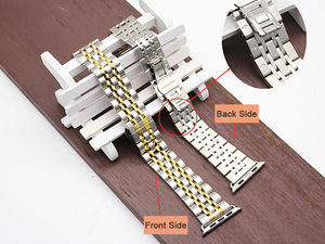 Color Dual impermeable de muñeca de Metal reloj <span class=keywords><strong>Correa</strong></span> banda de reloj <span class=keywords><strong>Apple</strong></span> <span class=keywords><strong>Watch</strong></span> banda 44mm/40mm - Product Image 2