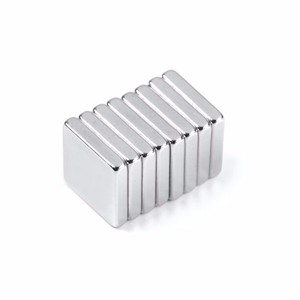 N52 10*10*2mm <strong>NdFeB</strong> <strong>Block</strong> Magnetic Square Neodymium <strong>Magnet</strong> with Nickel Coated - Product Image 2