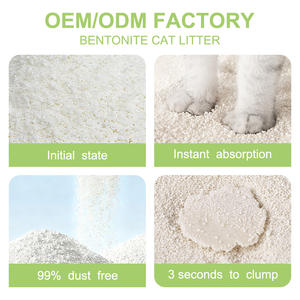 מפעל OEM ODM סיטונאי 100% טבעי גלם ידידותי לסביבה ריח פריחת דובדבן ללא אבק גיבוש מהיר חול חתולים מקסאווה - Product Image 4