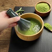 Fouet à matcha en plastique de qualité alimentaire pour mousseur à thé électrique, brosse à matcha en résine détachable, outil de mélange à matcha en PP, agitateur