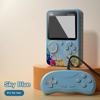 G5 3-Zoll-Farbdisplay 500 Spiele in 1 Klassischer Retro-Handheld-Spieler Mit Gamepad Spielkonsole Unterstützt TV-Ausgang