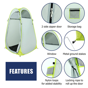 Carpa de Privacidad Plegable HOMFUL, Carpa Portátil para Cambiarse, Carpa de <span class=keywords><strong>Ducha</strong></span> para <span class=keywords><strong>Camping</strong></span> - Product Image 6