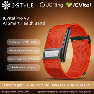 Bracelet intelligent JCVital V8 SDK APL OEM ODM, compteur <span class=keywords><strong>de</strong></span> pas, compteur <span class=keywords><strong>de</strong></span> calories, suivi <span class=keywords><strong>de</strong></span> distance, usine OEM, CE, FCC, RoHS - Product Image 1