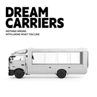 PB PB8837 Nuevo Camión de Carga Cerrado, Juguete de Bloques de Construcción, Modelo MOC para Armar, Regalo de Navidad para Niños, Set de Bloques de Construcción