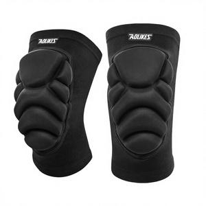 Genouillères de sport unisexes personnalisables en éponge, anti-collision, épaisses, protections pour les jambes pour le volley-ball et la danse de rue - Product Image 1