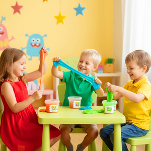 Kit de Slime Transparente Perfumado en Múltiples Colores, Juguete Antiestrés para Niños, Regalo para Niños - Product Image 4