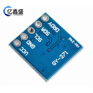 Module de boussole électronique GY-271 QMC5883L, capteur magnétique à trois axes pour la navigation, la robotique et la détection d'orientation - Product Image 5