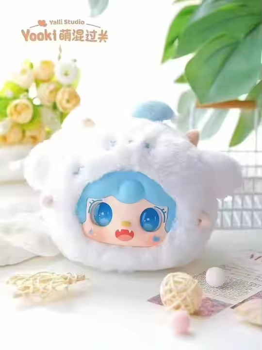 Yooki 1st Birthday Doll ぬいぐるみ Yooki Oxygen V1ぬいぐるみ本ブラインドボックス流行のプレイ手作り