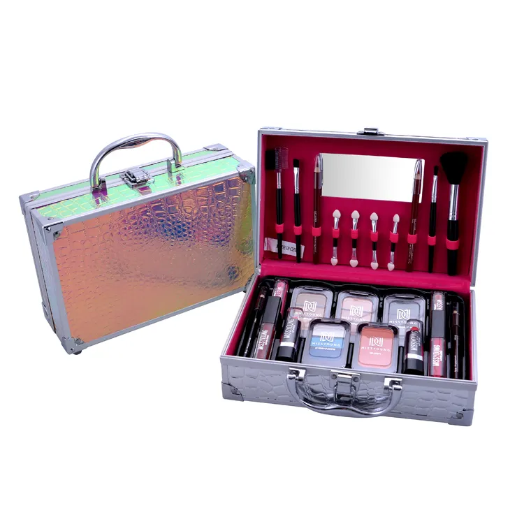 Professional Gift Ideas New Type Stocked Customized Cosmetic Accessories All in One Full Makeup Kit for Women