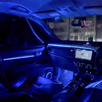 SJC 2015-2024 pour Toyota Hilux Revo Système d'éclairage d'ambiance intérieur Style ciel étoilé Améliore l'atmosphère Amélioration de l'intérieur automobile