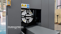 Machine de découpe laser à fibre BS80220T 6000W, découpeuse laser CNC pour tubes métalliques, chargement automatique