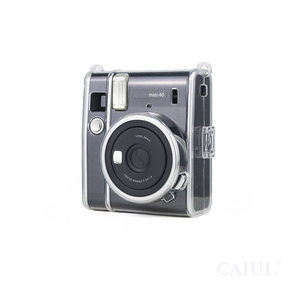 Estuche de transporte transparente a prueba de golpes de diseño exclusivo de Caiul para <span class=keywords><strong>Instax</strong></span> <span class=keywords><strong>Mini</strong></span> <span class=keywords><strong>40</strong></span> Estuche de cristal para cámara instantánea Fácil de llevar Nuevo título - Product Image 4