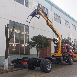 Pabrik Oem 1 Ton 2 Ton mesin hutan hidrolik derek kayu ambil <span class=keywords><strong>Crane</strong></span> dipasang di truk tanah murah dijual - Product Image 1