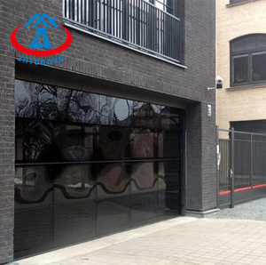 ZHTDOORS Chine Vente en gros Portes <span class=keywords><strong>de</strong></span> <span class=keywords><strong>garage</strong></span> sectionnelles motorisées en verre modernes <span class=keywords><strong>de</strong></span> 20 pieds - Product Image 1